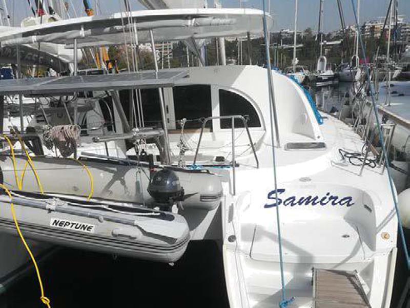 Book yachts online - catamaran - Lagoon 380 - Samira - rent