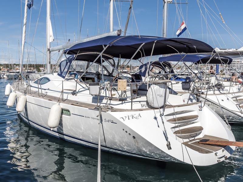 Book yachts online - sailboat - Sun Odyssey 54DS - Vika - rent
