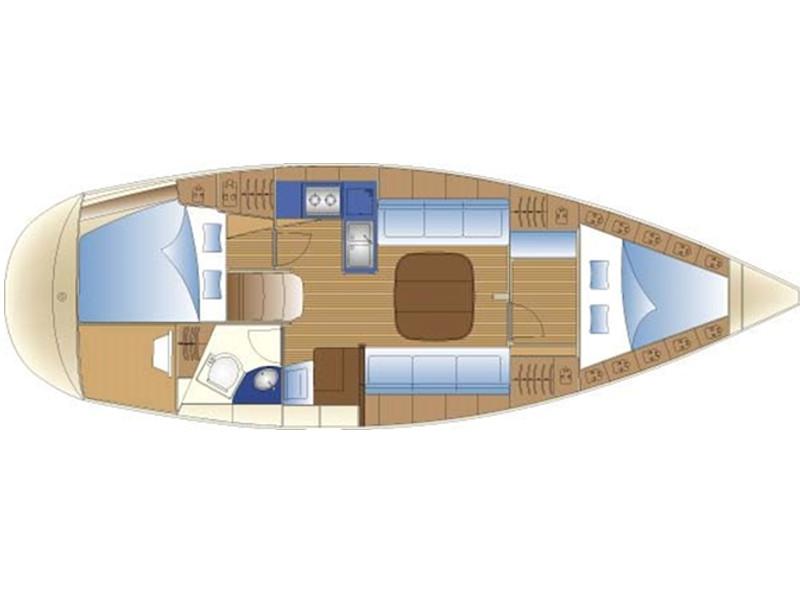Book yachts online - sailboat - Bavaria 36 (Owner's version) - Ankereva - rent