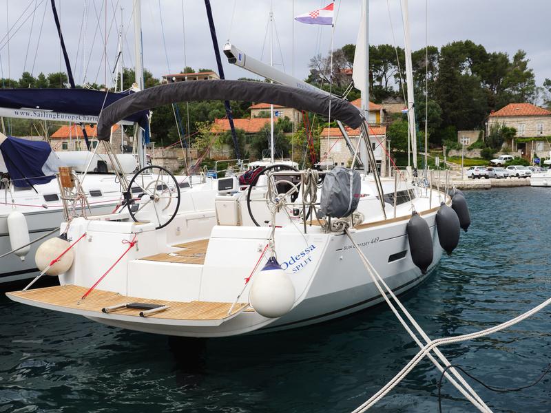 Book yachts online - sailboat - Sun Odyssey 449 - ODESSA - rent