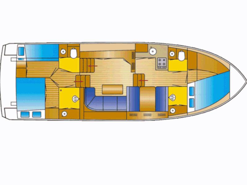Book yachts online - motorboat - Renal 40 - Majoris - rent