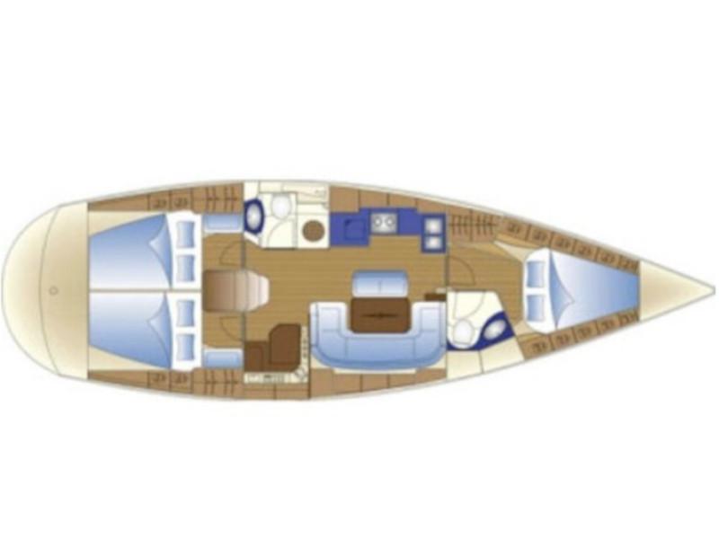 Book yachts online - sailboat - Bavaria 43 Cruiser - Kairos (Fully Refurbished 2019) - rent