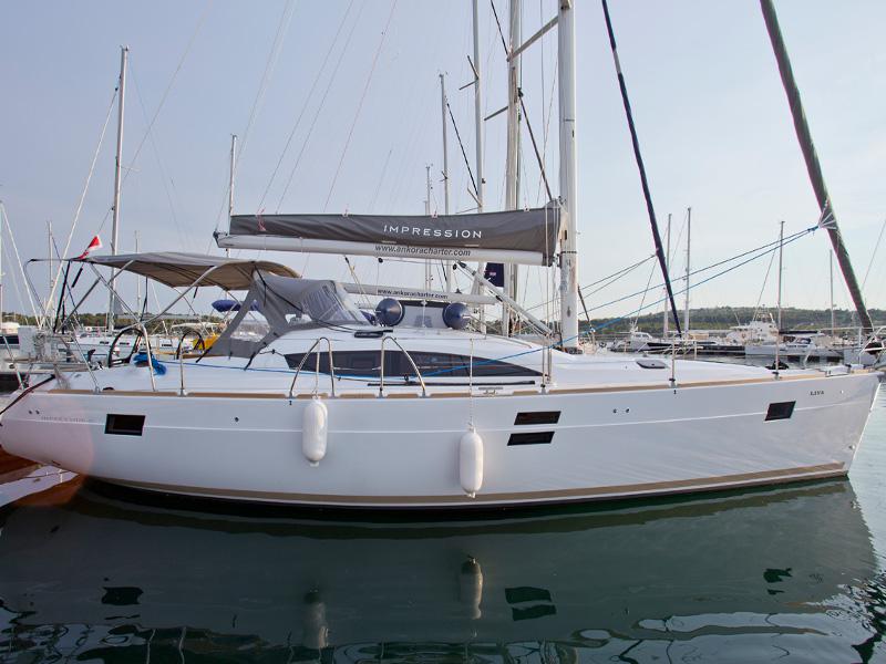 Book yachts online - sailboat - Elan 45 Impression - LIYA - rent