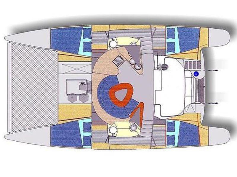 Book yachts online - catamaran - Athena 38 - LaPerla - rent