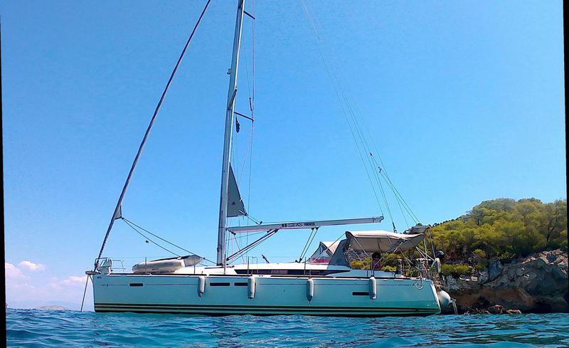 Book yachts online - sailboat - Sun Odyssey 439 - Aeriko - rent