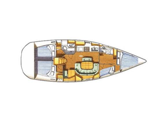 Book yachts online - sailboat - Oceanis 411 Clipper - Nemesis - rent