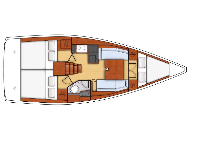 Book yachts online - sailboat - Oceanis 35.1 - Europa - rent