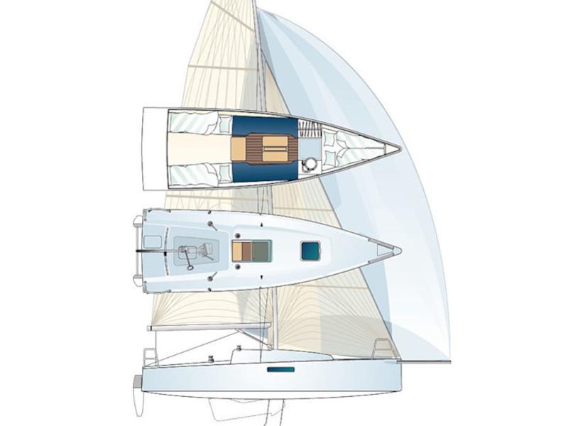 Book yachts online - sailboat - Seascape 27 - Canopus - rent