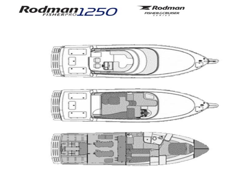 Book yachts online - motorboat - Rodman 1250 Fisher Pro - Mo-Gre - rent