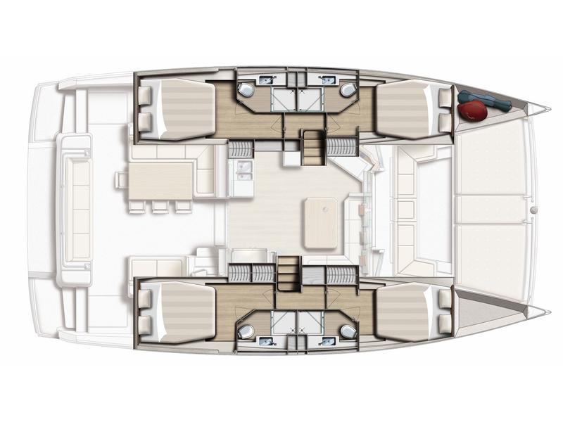 Book yachts online - catamaran - Bali 4.5 - SYLVESTER - rent