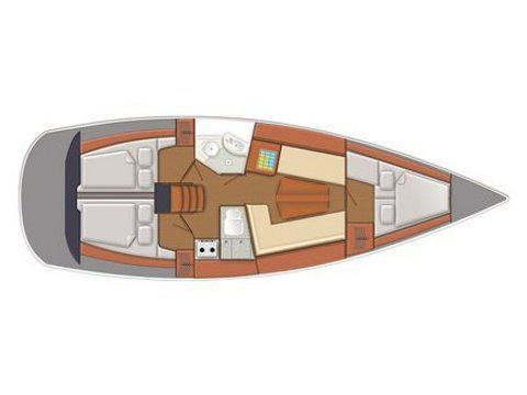 Book yachts online - sailboat - Delphia 37.3 - LE SOLEIL  - rent