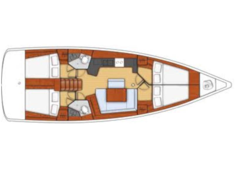 Book yachts online - sailboat - Oceanis 45 - Allegria - rent