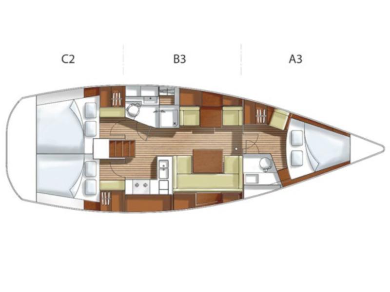 Book yachts online - sailboat - Hanse 400 - Freddo - rent