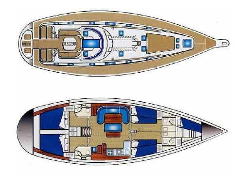 Book yachts online - sailboat - Ocean Star 51.2 - Apollon - rent