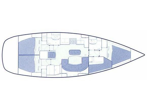 Book yachts online - sailboat - Oceanis 411 Clipper - Ekaterini - rent
