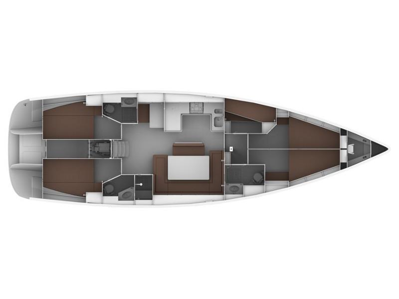 Book yachts online - sailboat - Bavaria 50 C - MH 29 - rent