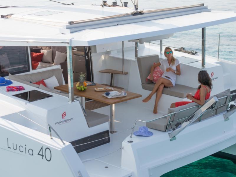 Book yachts online - catamaran - Fountaine Pajot Lucia 40 - Lipara (Ac+Gen+Wm) - rent