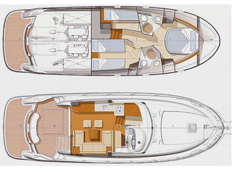 Book yachts online - motorboat - Prestige 42 - Marko - rent