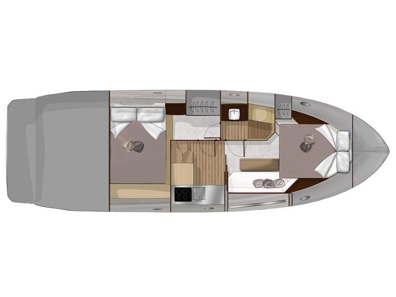 Book yachts online - motorboat - Sessa C35 - Jupika - rent