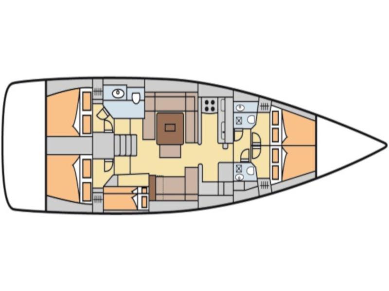Book yachts online - sailboat - Dufour 500 Grand Large - Josephine - rent