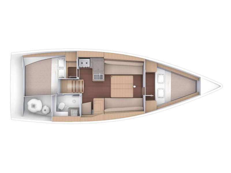 Book yachts online - sailboat - Dufour 360 Grand Large - Nada - rent