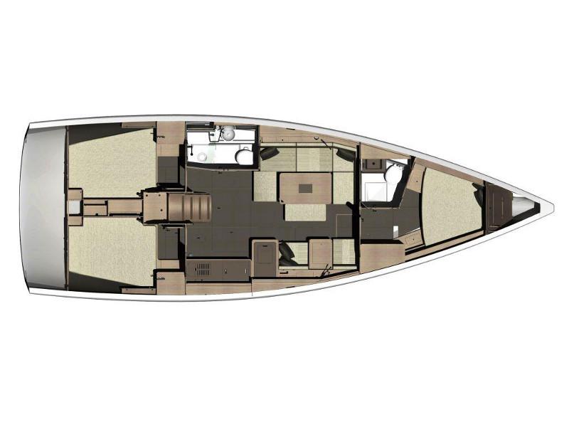 Book yachts online - sailboat - Dufour 410 Grand Large - Lily FB - rent