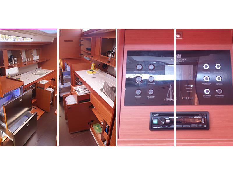 Book yachts online - sailboat - Dufour 390 Grand Large - Klara - rent