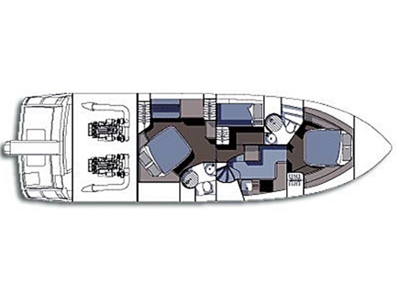 Book yachts online - motorboat - Manhattan 50 - Aviator - rent