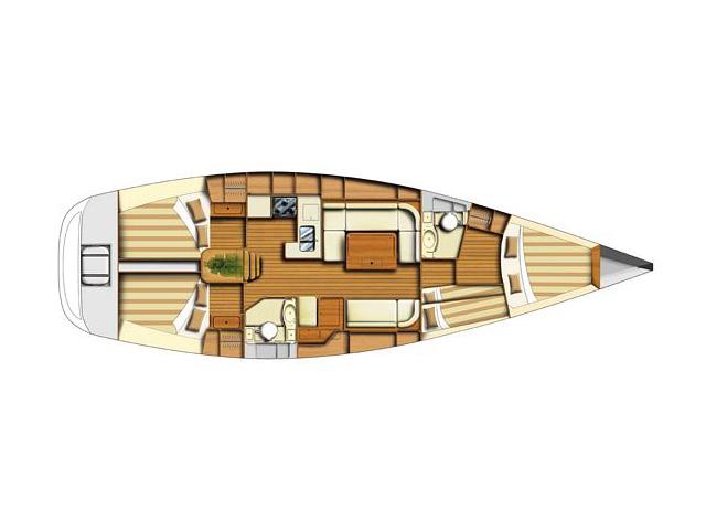 Book yachts online - sailboat - Dufour 44 - Yeti - rent