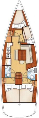 Book yachts online - sailboat - Beneteau Oceanis 43 - Mataa - rent