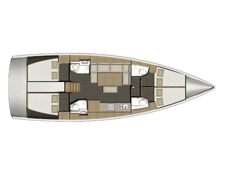 Book yachts online - sailboat - Dufour 460 GL - Asia - Solar Panel - rent