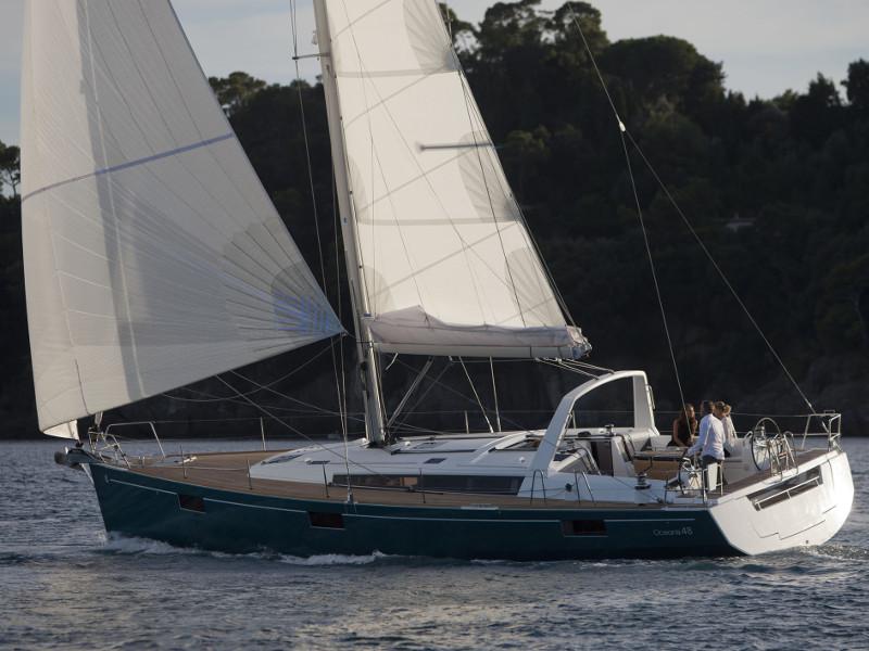 Book yachts online - sailboat - Oceanis 48 - Anthea -  Solar Panel - rent