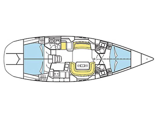 Book yachts online - sailboat - Sun Odyssey 49 DS - Sea Dancer  - rent