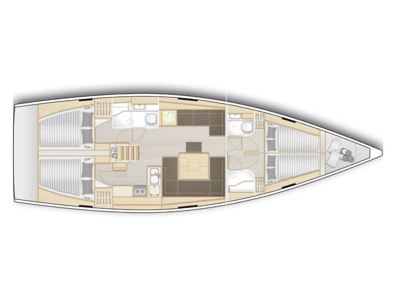 Book yachts online - sailboat - Hanse 458 - Arctic Whisper - rent