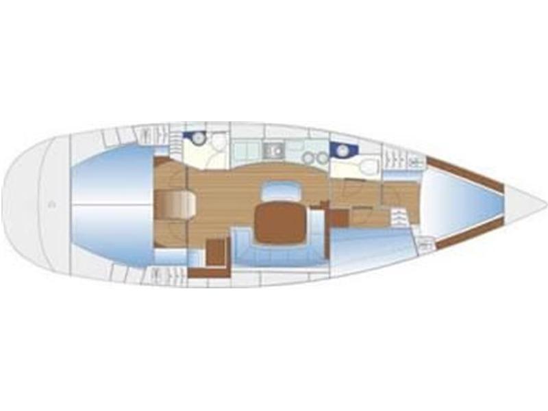 Book yachts online - sailboat - Bavaria 44 - GALATEJA - new sails 2017 - rent