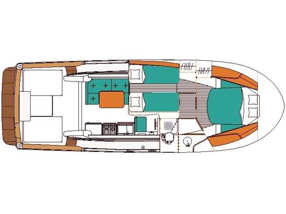 Book yachts online - motorboat - Antares 10.80 - Hantobas - rent