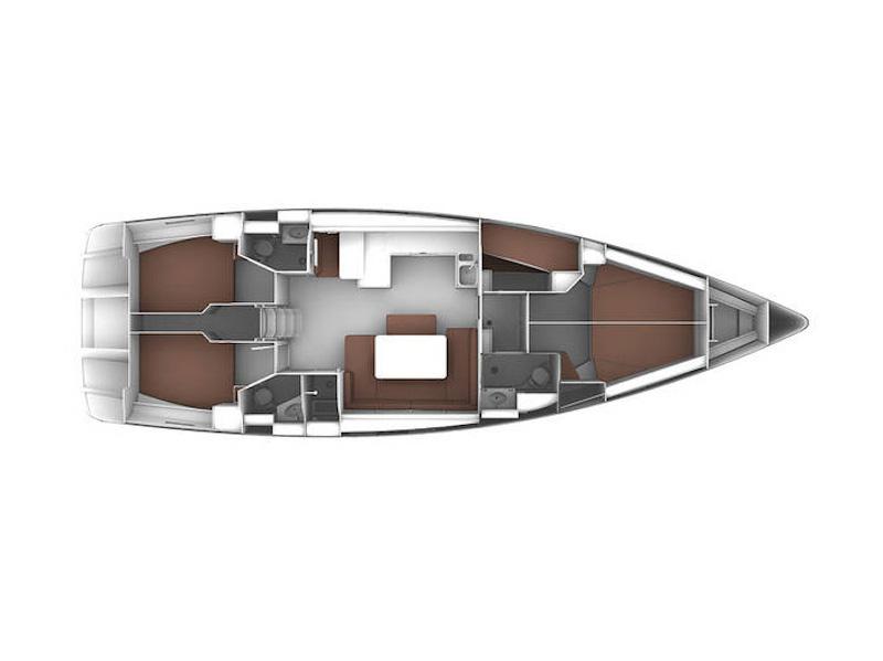 Book yachts online - sailboat - Bavaria Cruiser 51 - Silkwave - rent