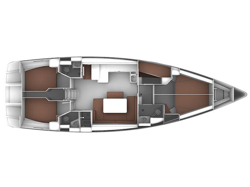 Book yachts online - sailboat - Bavaria  Cruiser 51 - Pota Pota - rent