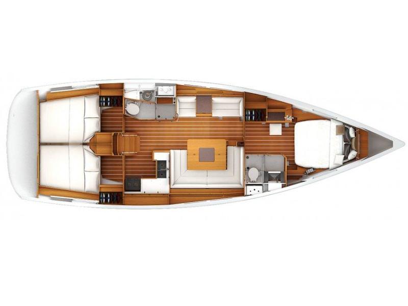 Book yachts online - sailboat - Sun Odyssey 439 - On Blue - rent