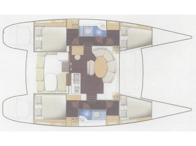 Book yachts online - catamaran - Lagoon 380 S2 - Gallifrey - rent