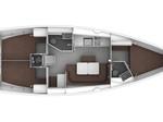 Book yachts online - sailboat - Bavaria 41 Cruiser - Kirka - rent