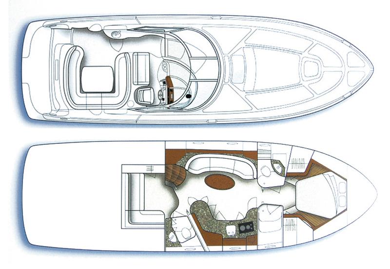Book yachts online - motorboat - Sea Ray 455 - Gandalf - rent