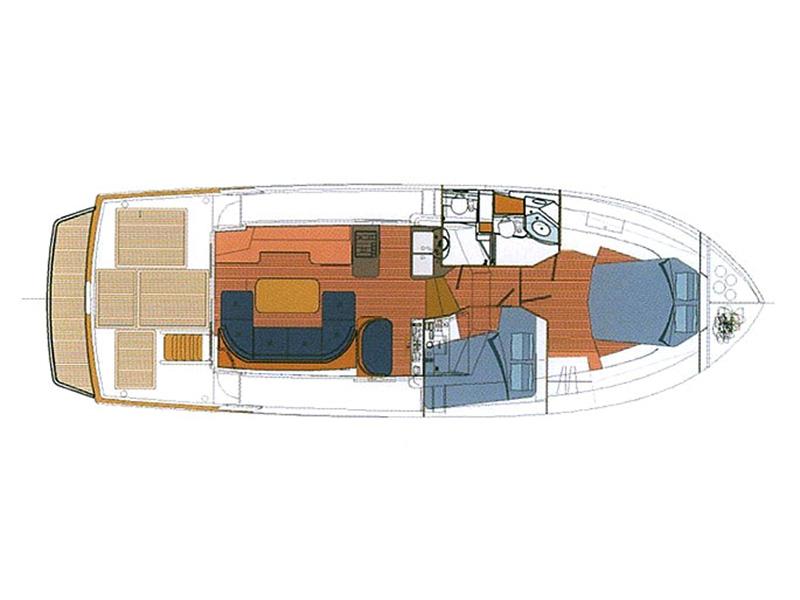 Book yachts online - motorboat - Beneteau S. Trawler 42 - Moja 3 - rent