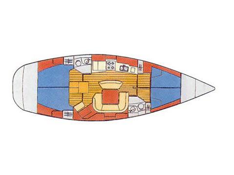 Book yachts online - sailboat - Sun Odyssey 45.2 - Godfriend - rent