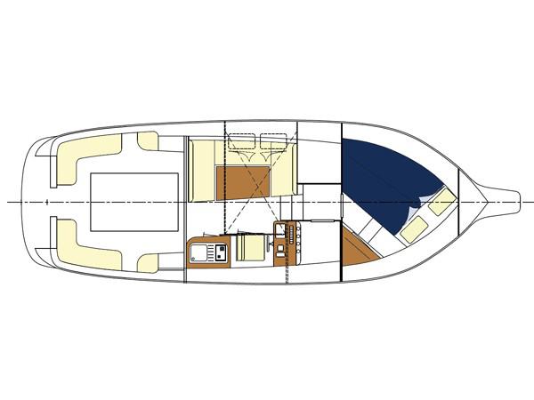Book yachts online - motorboat - Damor 980 Fjera - St.Marina - rent