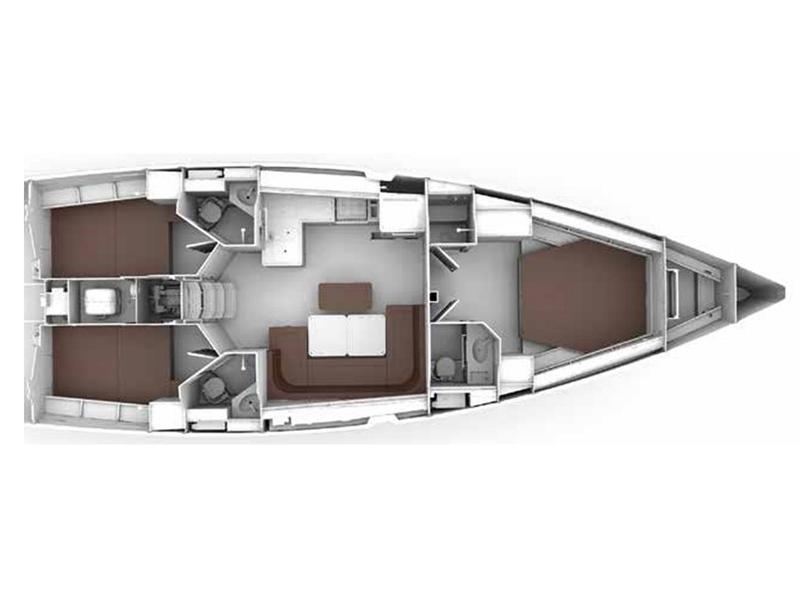 Book yachts online - sailboat - Bavaria Cruiser 46 Style - ISIK - rent