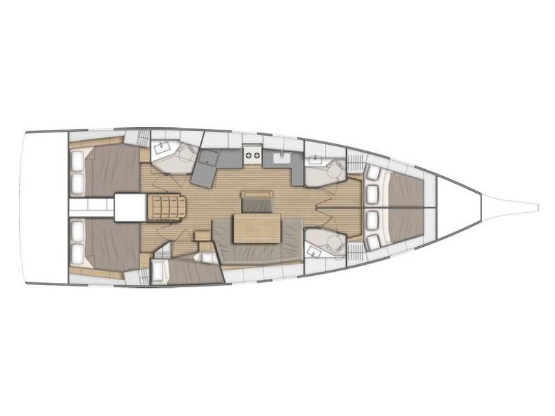 Book yachts online - sailboat - Oceanis 46.1 - Alke - Comfort line - rent