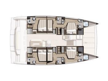 Book yachts online - catamaran - Bali 4.8 - TITAN - rent