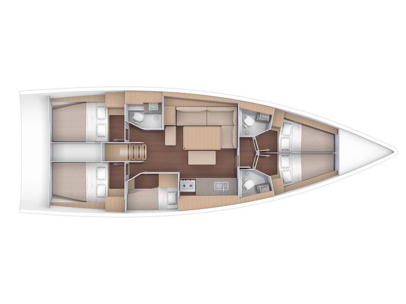 Book yachts online - sailboat - Dufour 470 - EUPORIE - rent