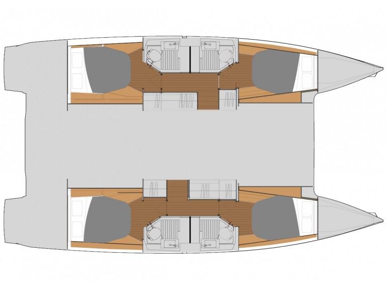Book yachts online - catamaran - FP Astrea 42 - MACHO - rent